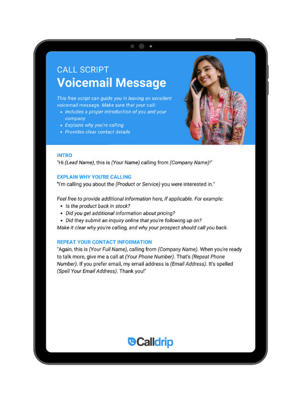 Voicemail Script-2